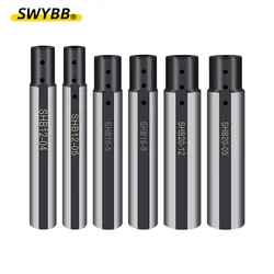 SWYBB SHB20 SHB16 SHB 12 Lathe Boring Cutter Bar D16 D20 D25 CNC Small Diameter Tool Holder Tungsten Steel 100mm Support