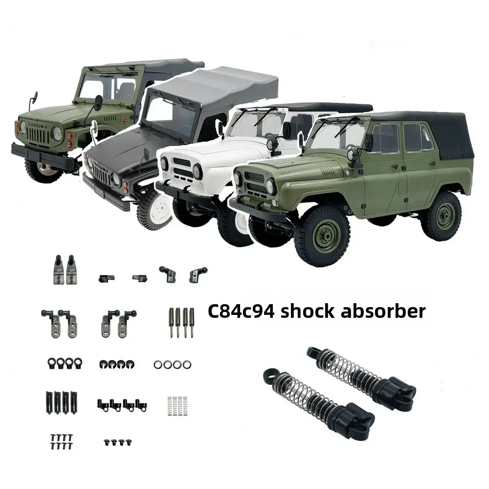 FOR WPL C14 C24 C84 C94 C64-1 C74 C74-1 B14 B24 B16 B36 4pcs Oil Shock Absorber Damper Kit RC Car Upgrade Parts Accessories