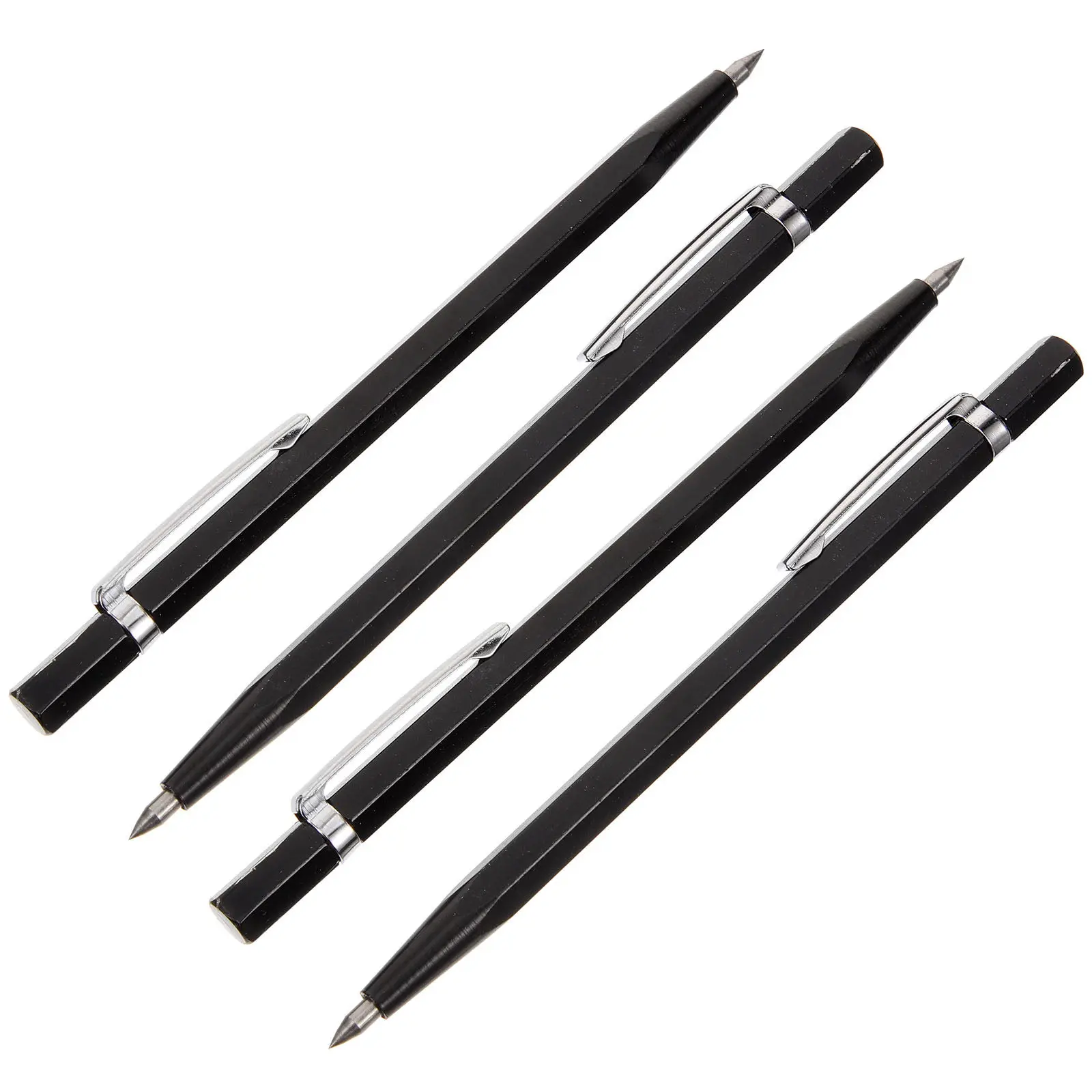 4Pcs Versatile Ceramic Tile Marking Pen Metal Construction Engraving Tool for Glass Metal Sheets Etching Workshop