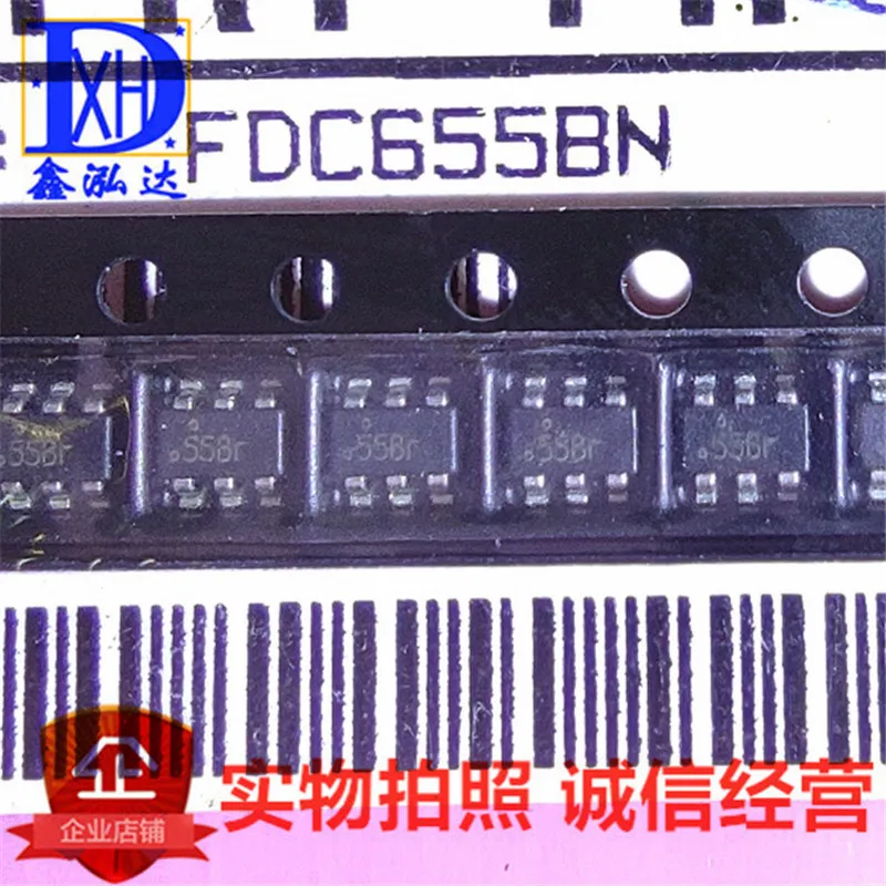 FDC655BN PowerTrench MOSFET sot23-6 10 uds