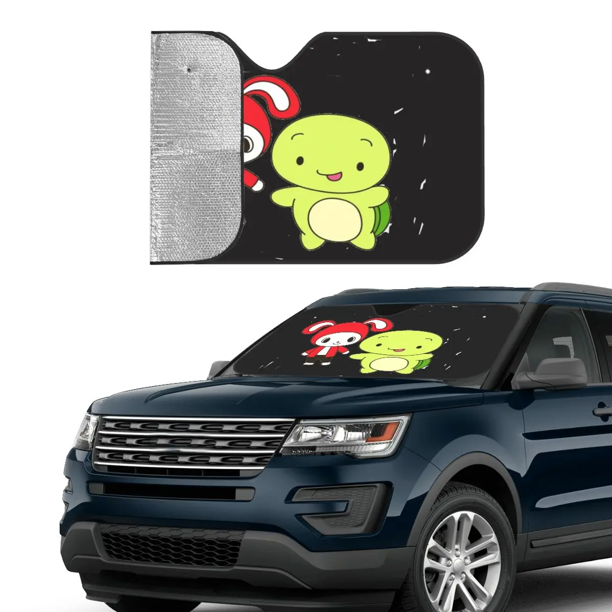 

Солнцезащитный козырек Jj Mikey Maizen, лобовое стекло автомобиля, солнцезащитный козырек, аксессуары, чехлы