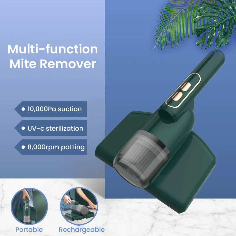 Filter Mite Removal Machine Portable Small Handheld Vacuum Cleaner Carpet Cleaning For Bed Clothe