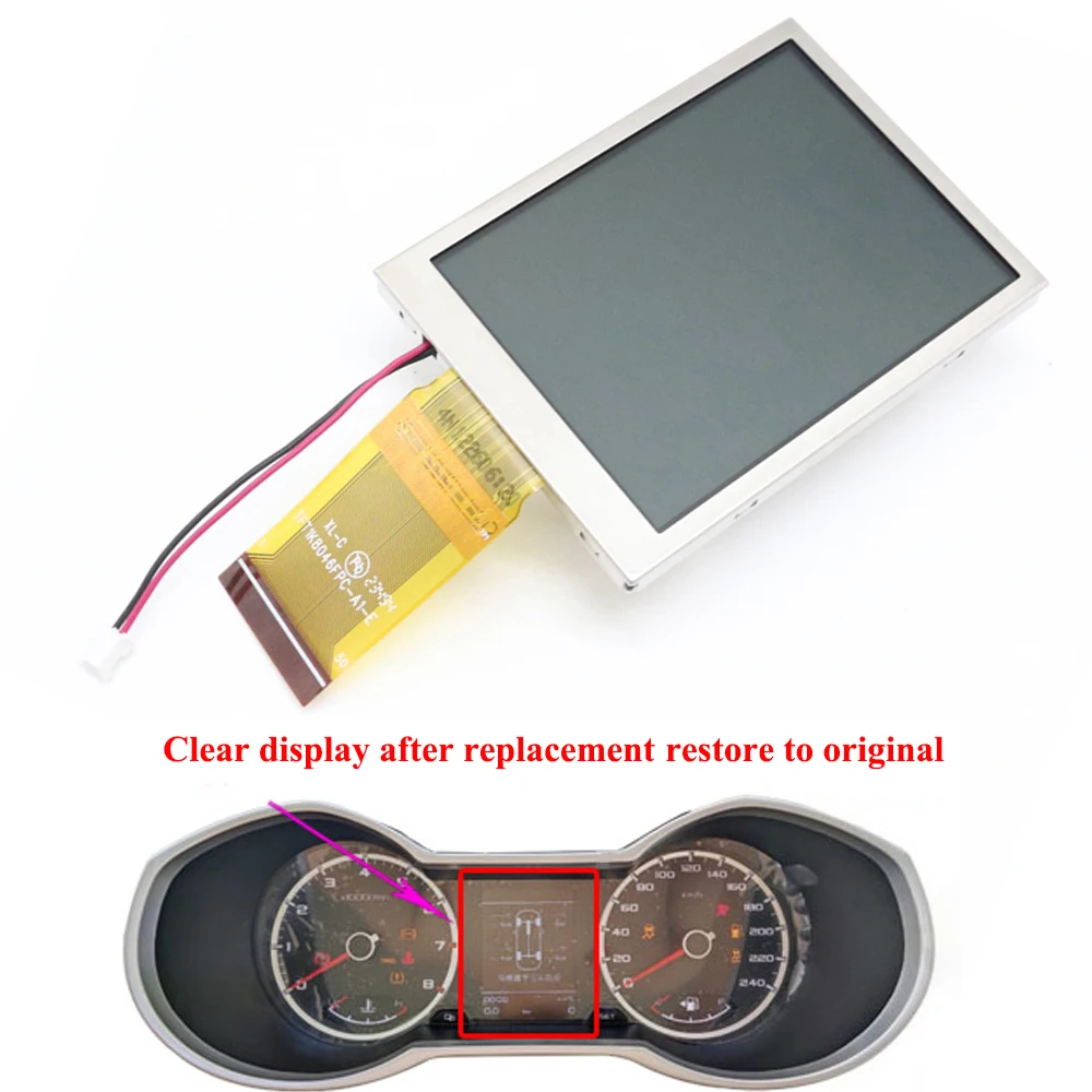 

For Geely Atlas Boyue 2016 2017 2018 Car Automotive Dashboard Instrument Cluster LCD Display Screen Pixel Repair