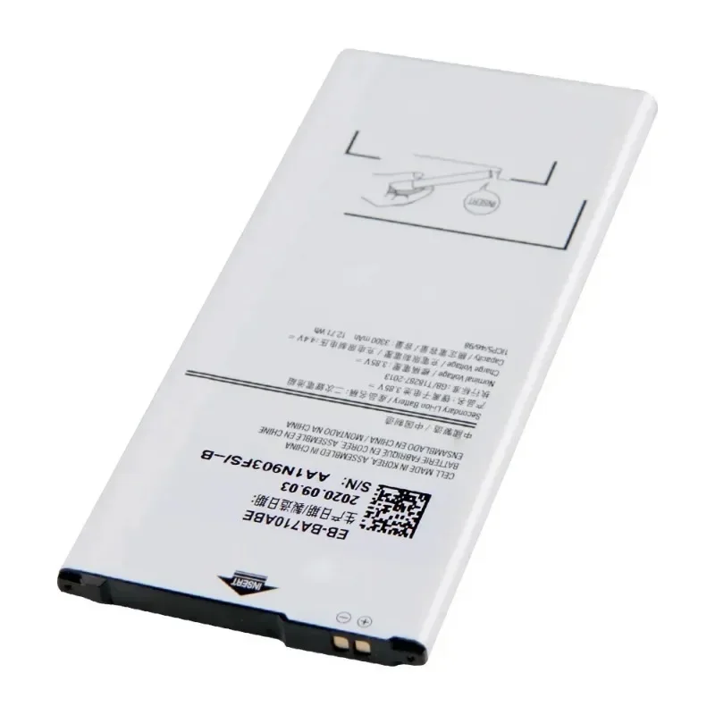 EB-BA710ABA,ABE,Phone Replacement Lithium Battery+Tool,For Samsung Galaxy A7 2016 A710 720 730 A750 A70 71 72 73,5000mAh,3300mAh
