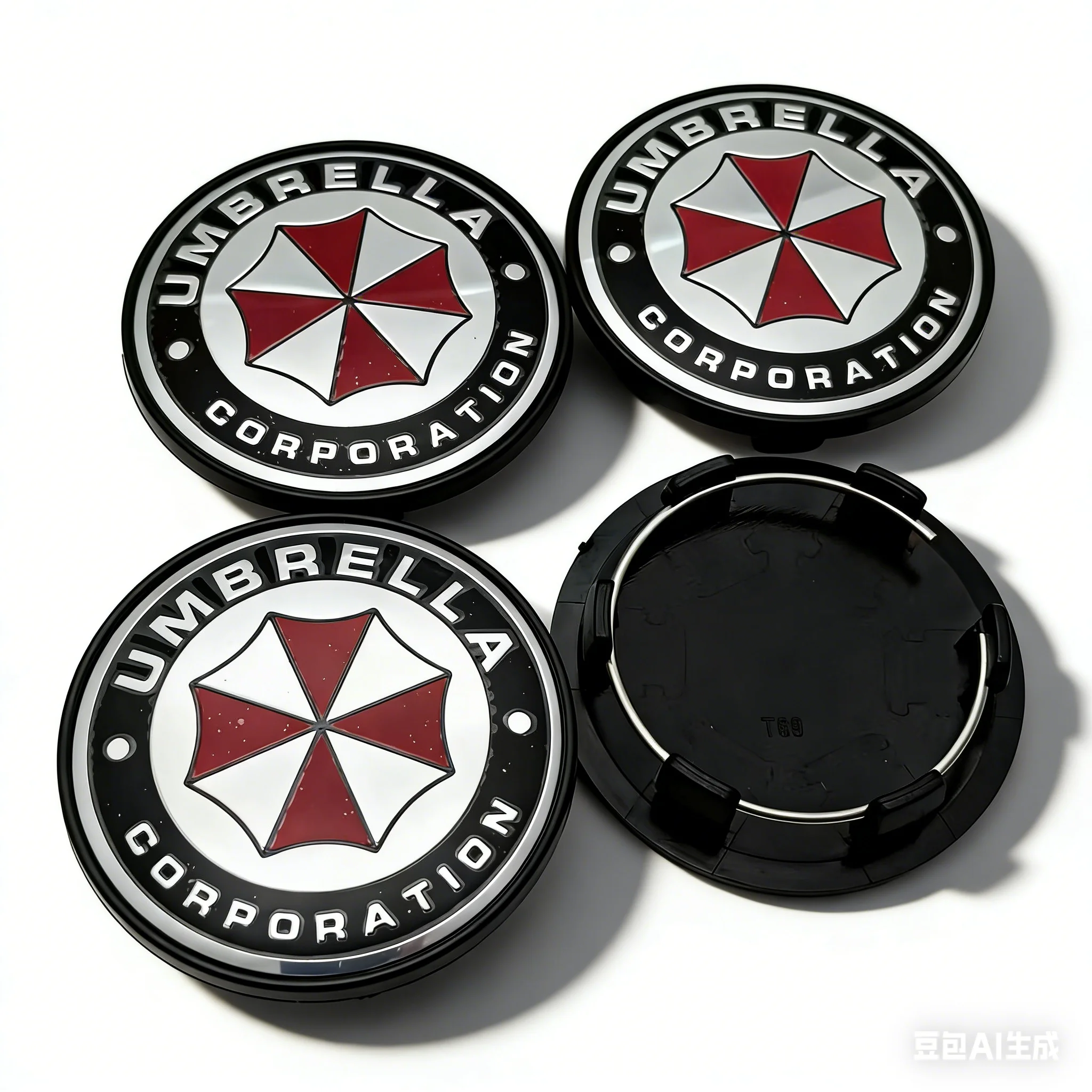 4x 69mm Umbrella Felgendeckel Nabendeckel Radkappen