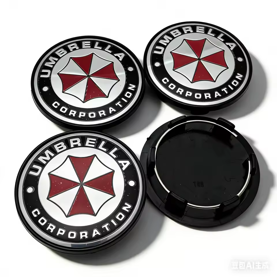 4x 69mm Umbrella Nabendeckel Radkappen Felgenkappen
