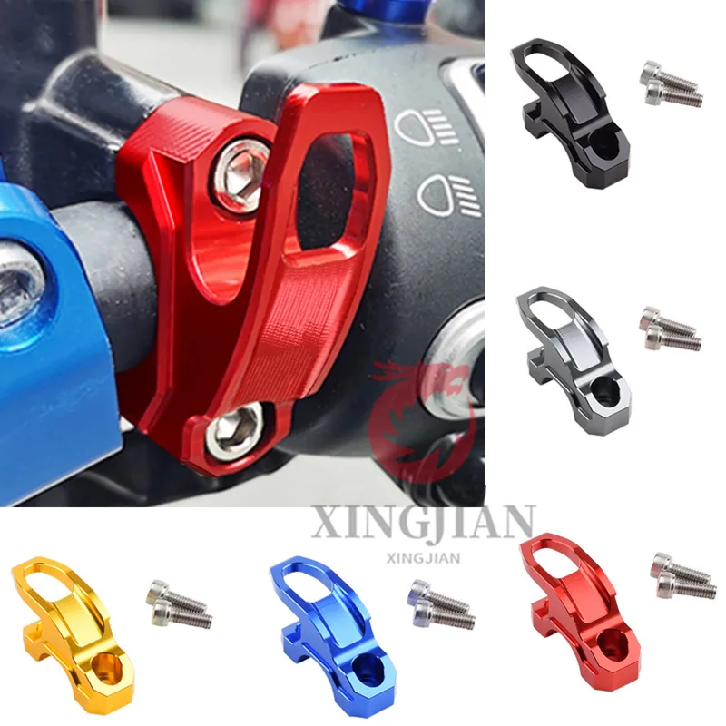 

For YAMAHA YZF-R1 R3 R6 R7 R15 R15V3.0 R125 Motorcycle Handlebar Helmet Storage Hook CNC Aluminum Alloy Modification Accessories