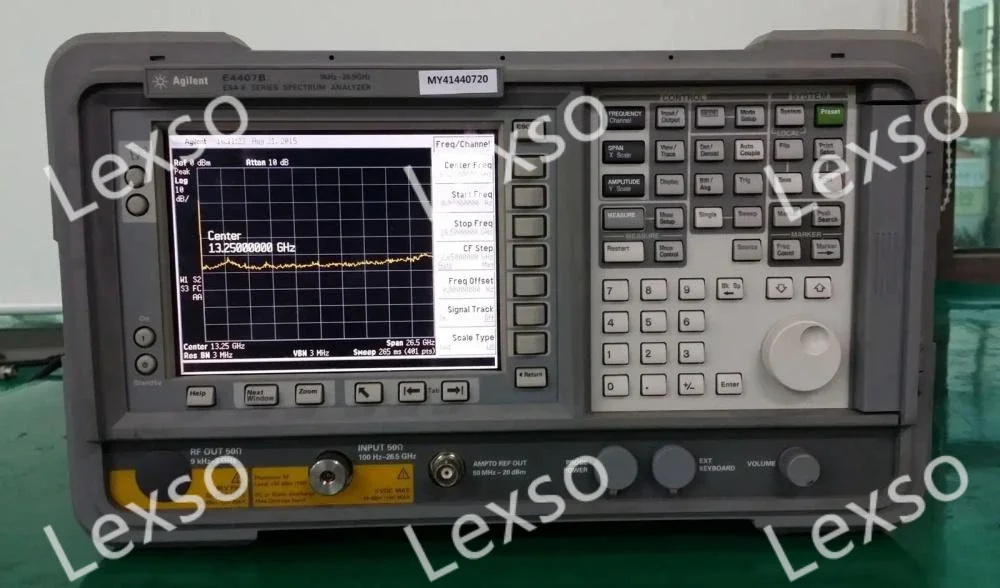 Gebruikte HP Agilent Keysight E4407B ESA-E-serie spectrumanalyzer (9 kHz-26,5 GHz)