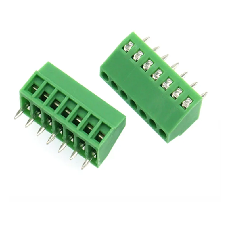 10Pcs KF128 2.54mm PCB Mini Screw Terminal Blocks Connector for Wires KF128-2.54 2P 3P 4P 5P 6P 7P 8P 9P 10P 12P 16P Terminal
