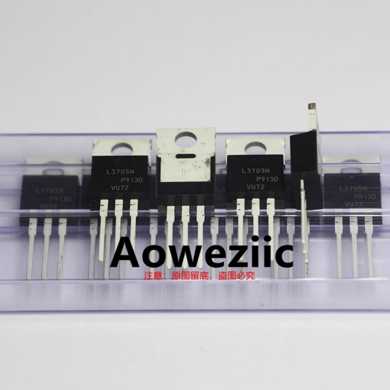 Aoweziic 2017 + 100 ٪ جديد المستوردة الأصلي IRL3705NPBF IRL3705N L3705N TO-220 N-قناة MOSFET 55V 89A