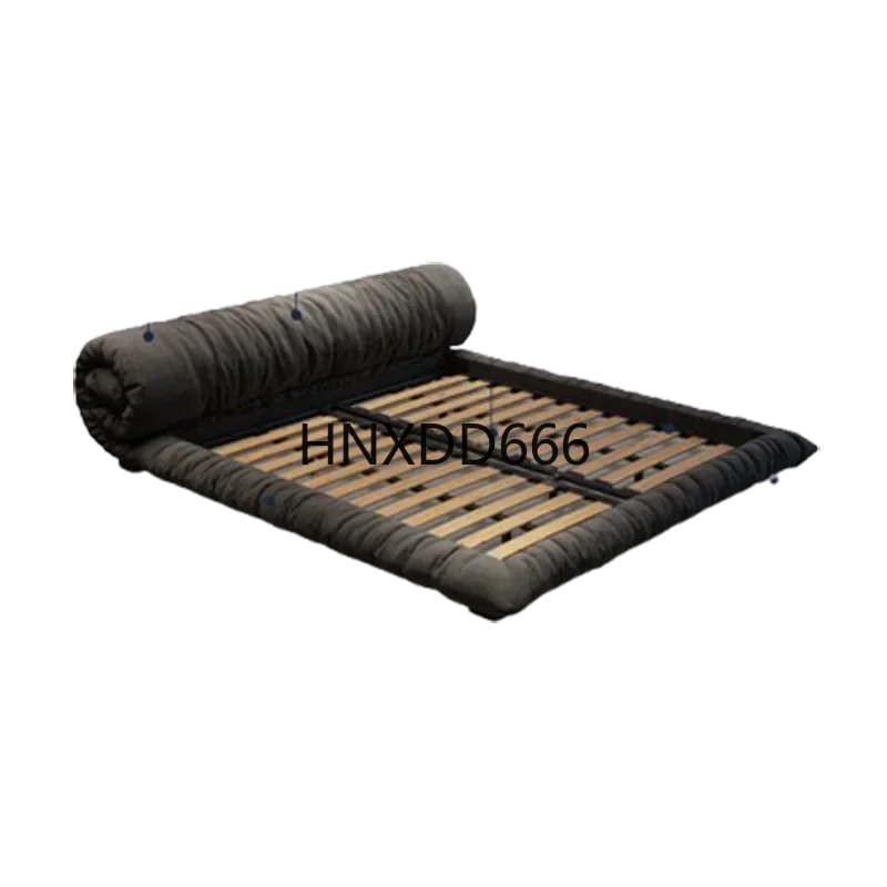 

Backrest Duvet Double Bed Waterproof Luxury Gray Big Wooden King Size Beds Bedroom Adults Floor Cama De Casal Home Furniture