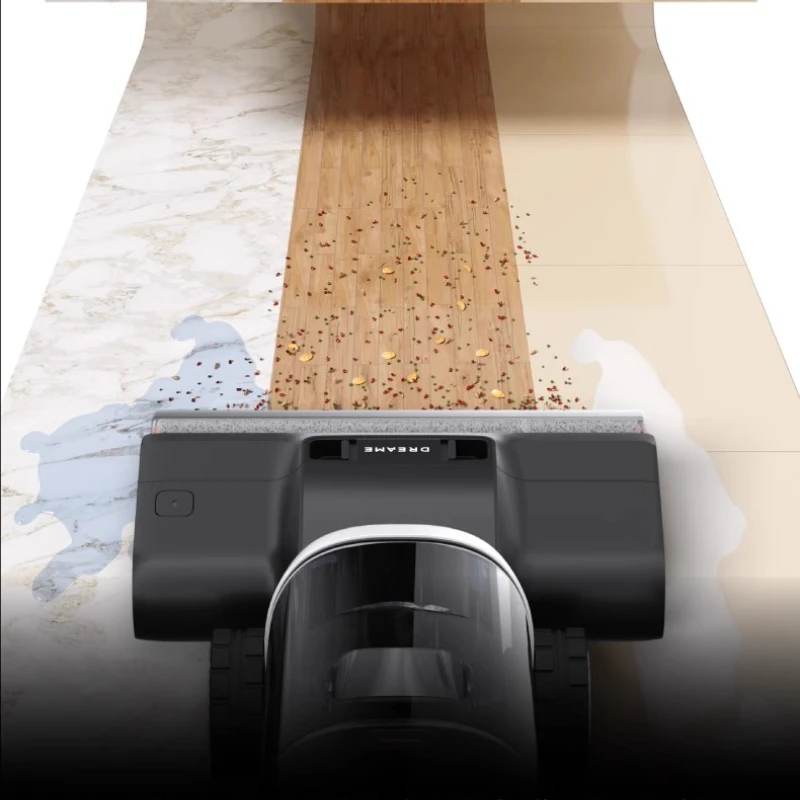 Dreame Floor Scrubber H30 Ultra Hot Washing, Drying, Sterilizing, Lying Flat, Suction and Mopping Integrated Floor Scrubber