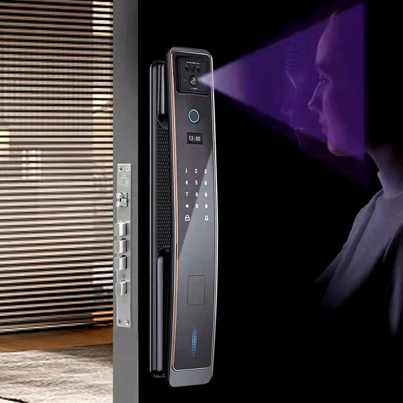 Lxy Smartsteps قفل باب التعرف على الوجه ثلاثي الأبعاد adobe Master Collection Xhome قفل باب فيديو إنترفون عن بعد