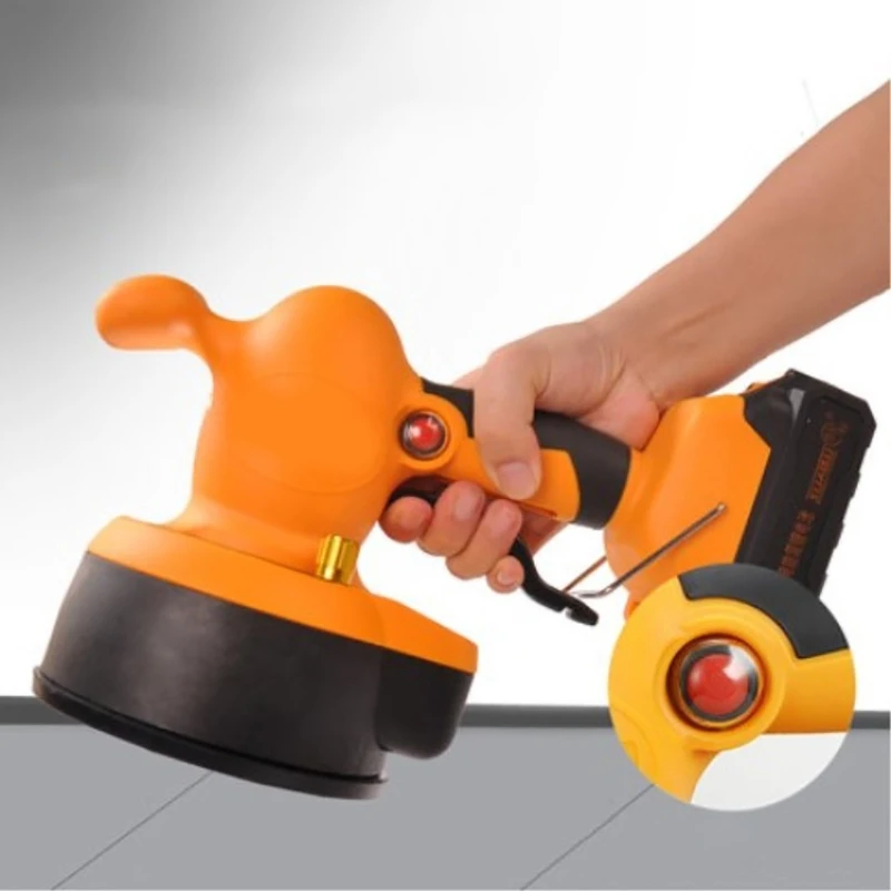 400W Rechargeable Ceramic Tile Machine LED Lighting Tile Machine Tile Wall Tile Marble Wibrator with 1 * Battery + 1 * Charger