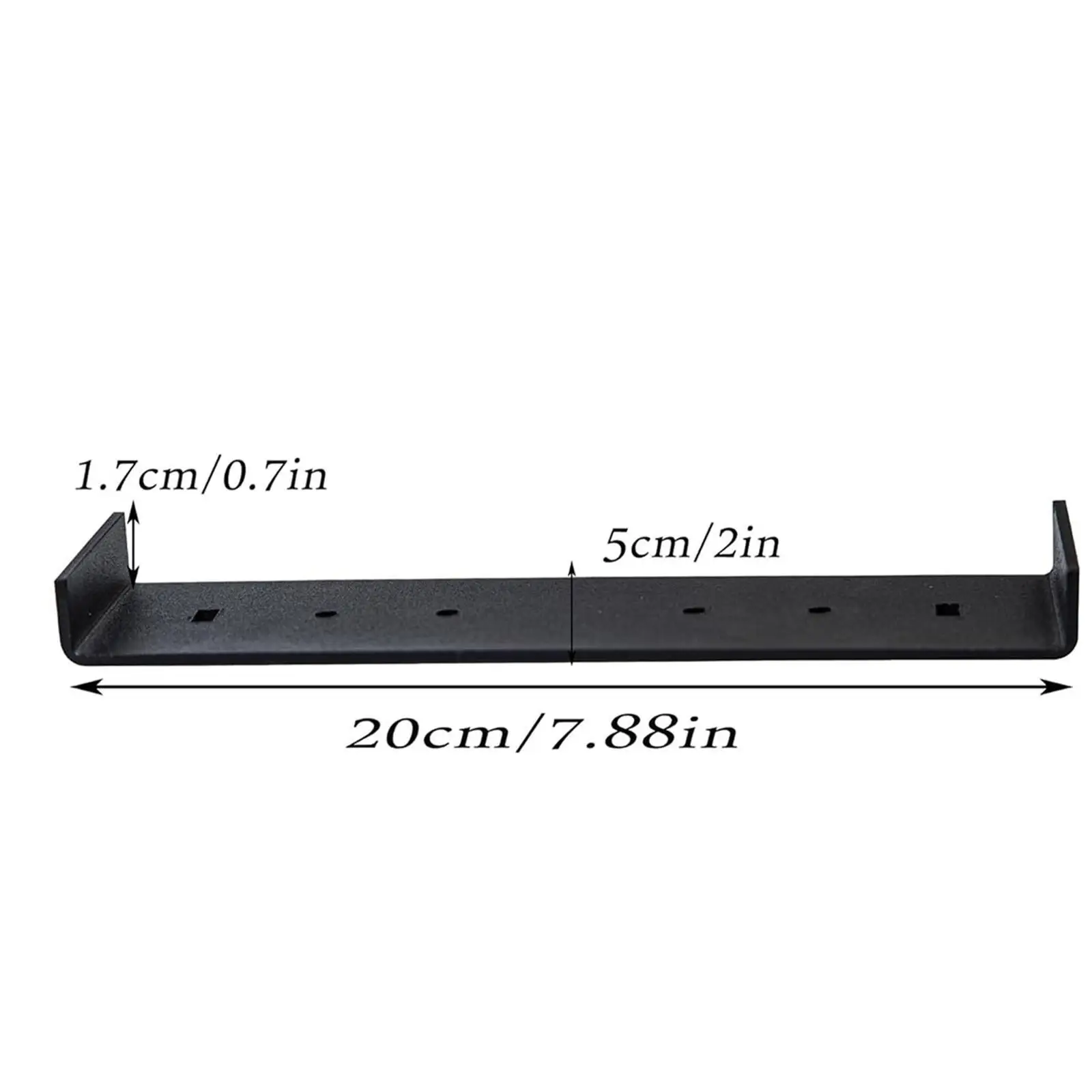 2 Pack Mailbox Mounting Brackets with Mounting Screws, Easy to Install for 20cm
