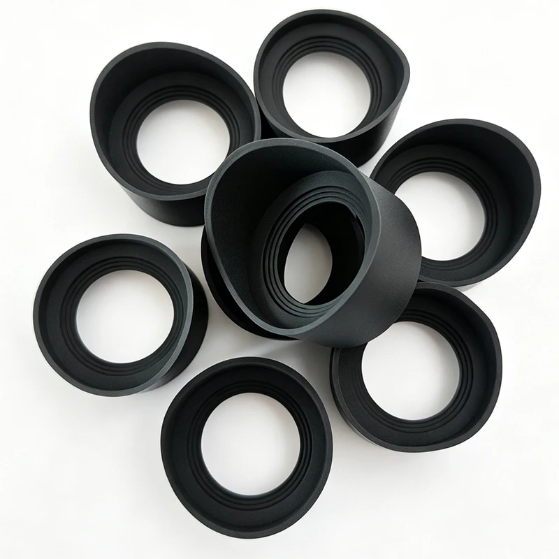 2PCS 42-48mm Telescope Eyepiece Rubber Eye Shields Binoculars Eye Guards Microscope Eye Cup Protector 8X42 10X42 8X50 10X50
