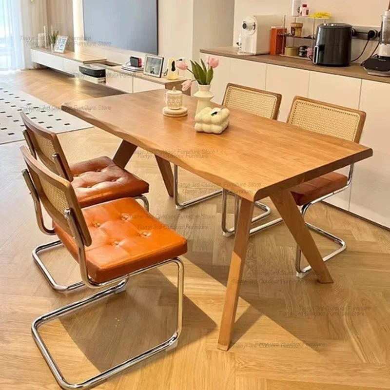 Nordic Coffee Dining Tables Wooden Office Dinette Wooden Dining Tables Kitchen Living Room Home Furniture Table Basse LLDT