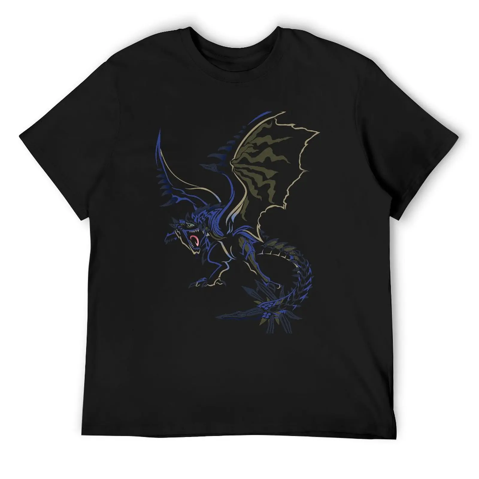 Azure Rathalos - Monster Hunter World T-Shirt vintage valentines clothes mens graphic t-shirts