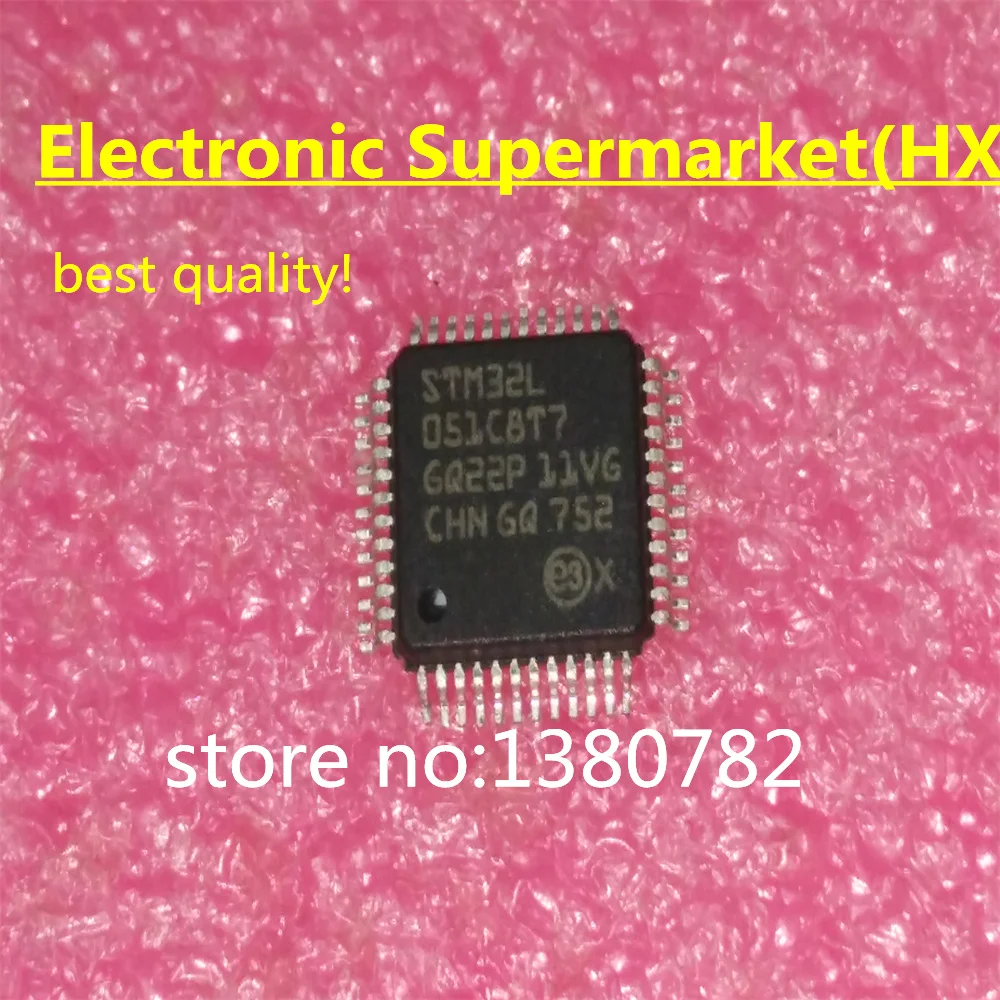 Free Shipping (2pcs-10pcs) STM32L051C8T6 STM32L051C8T7 STM32L051 LQFP-48 IC In stock!