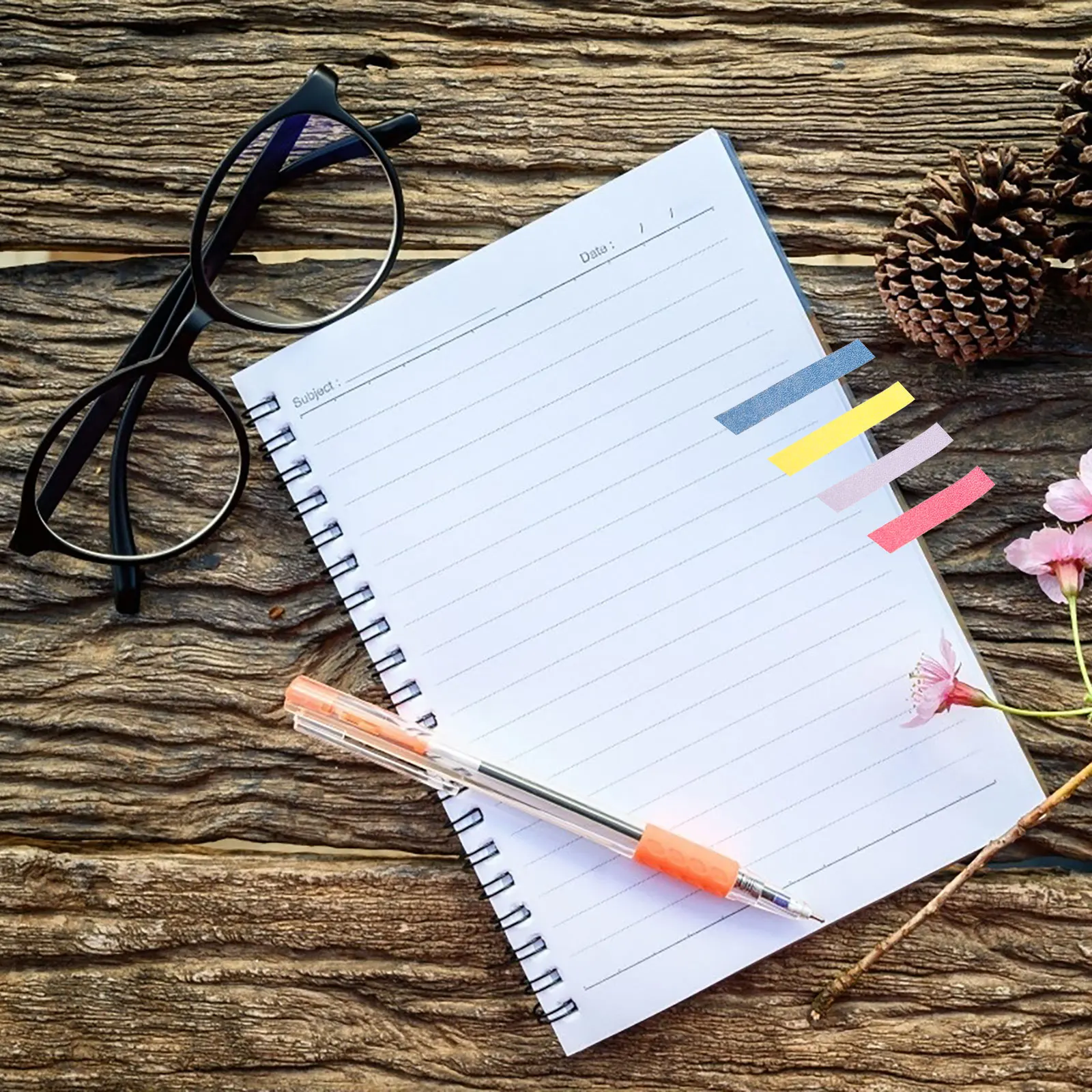 

10 Rolls Washi Tape Set Scrapbooking DIY Crafts Decorative Paper Tapes Colorful Handmade Sticker Rolls Adhesive Wall for Album