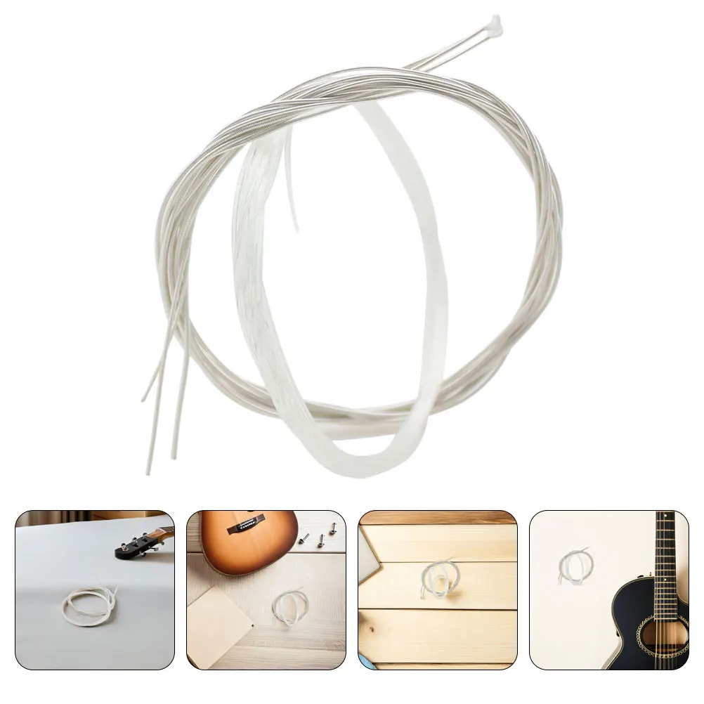 

2 Sets Classical Guitar Strings: Nylon Acoustic Guitar Strings Replacement Kit - Easy To Install Stringed Instrument Accessories