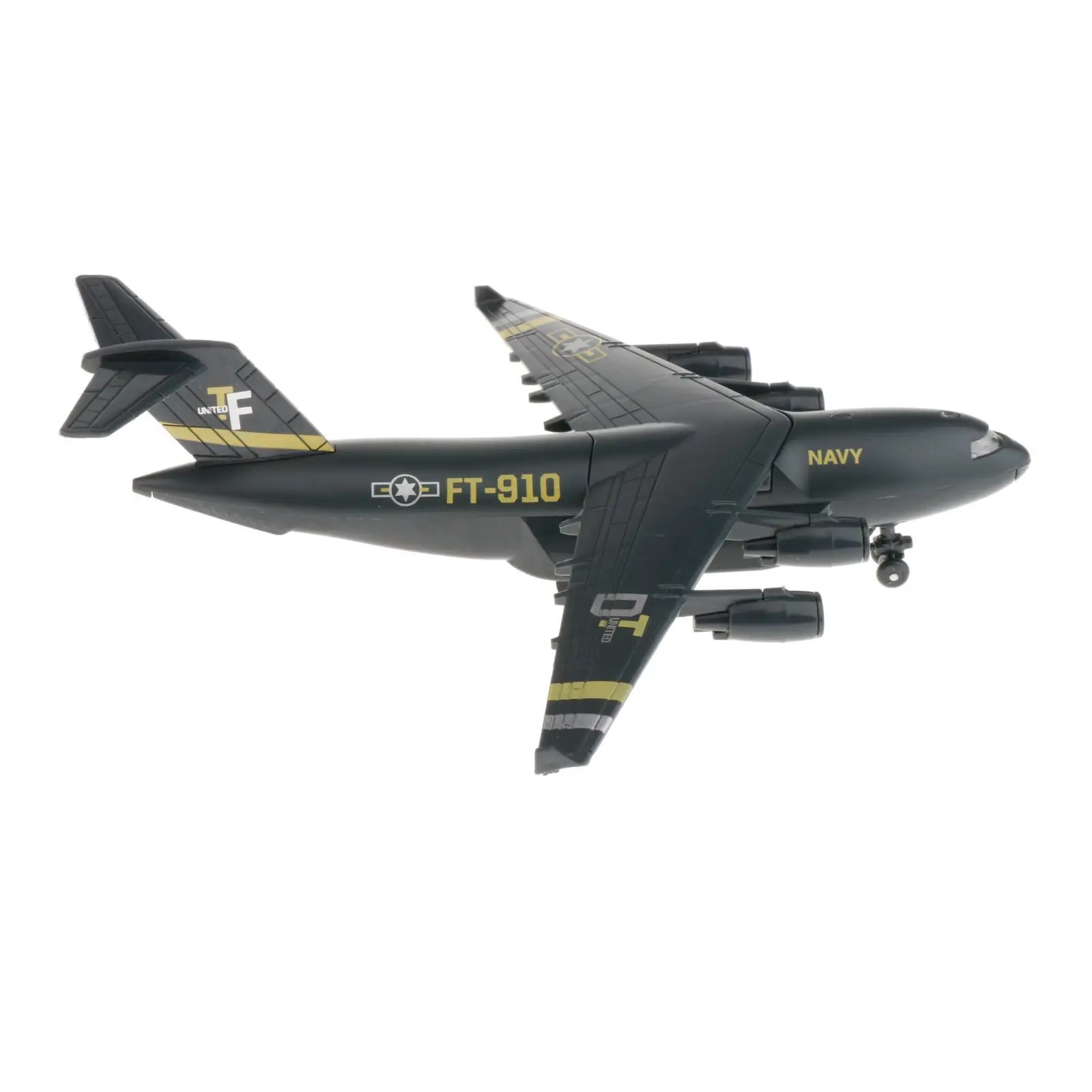 

High Simulation Aircraft Airplane Model With Music Lighting Function Collection Hobby Birthday Xmas Gift