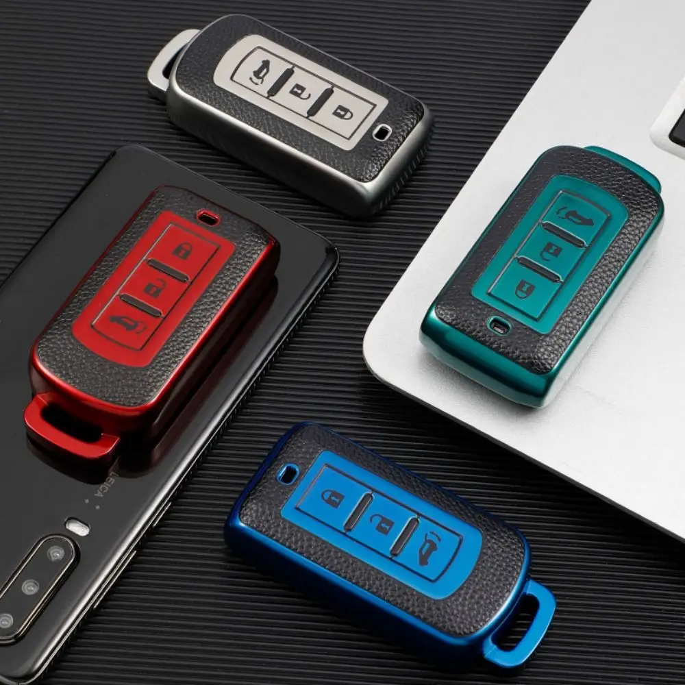 TPU Car Key Case Key Protector Remote Key Case for Mitsubishi/Outlander/Lancer 10/Pajero/Sport ASX RVR L200 Eclipse/Cross