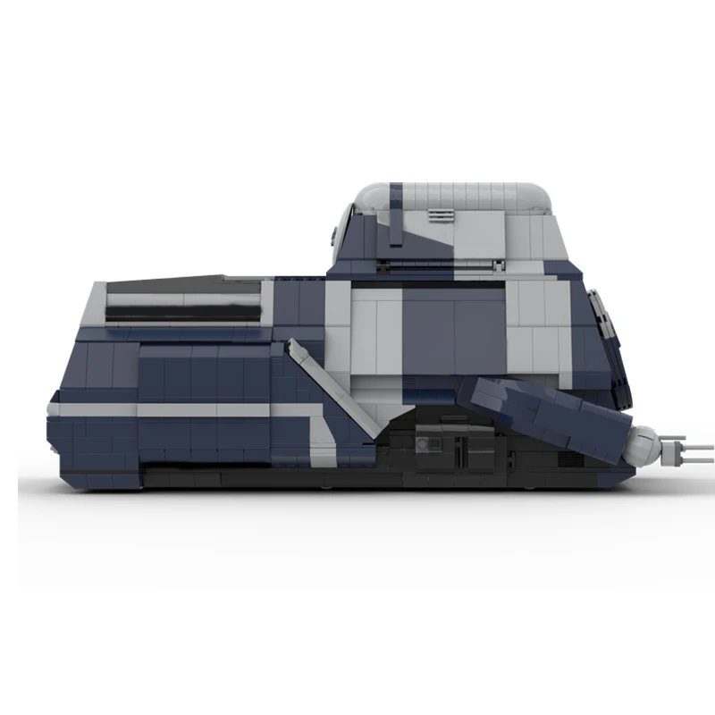 2010 PCS Star Battle 7662 DIY Sci-Fi Armored Troop Carrier MOC Customize Modular Building Block Kids DIY Boys Assembly Toy Gift