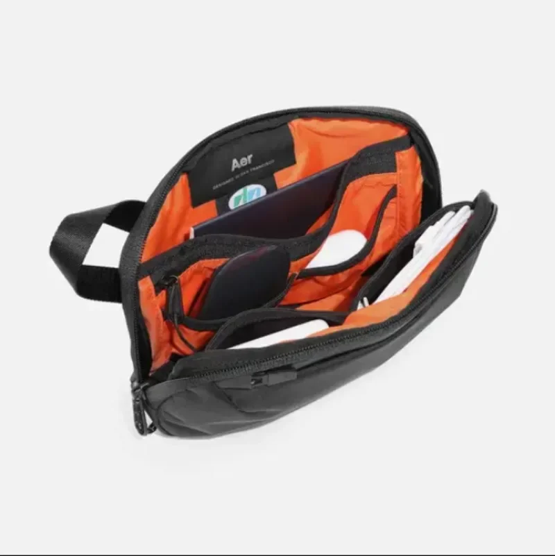 

Aer SIim Pouch X-Pac,Versatile,, Durable Nylon,Chest Bag，Spacious Sling Bag for Travel and Everyday Use
