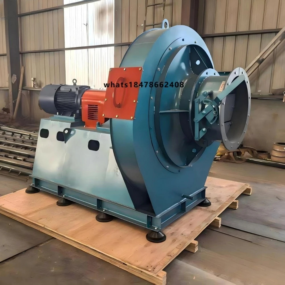 9-19 Industrial Stainless Steel High Pressure Centrifugal Fan Dust Removal Pipeline Material Transportation OEM Customizable