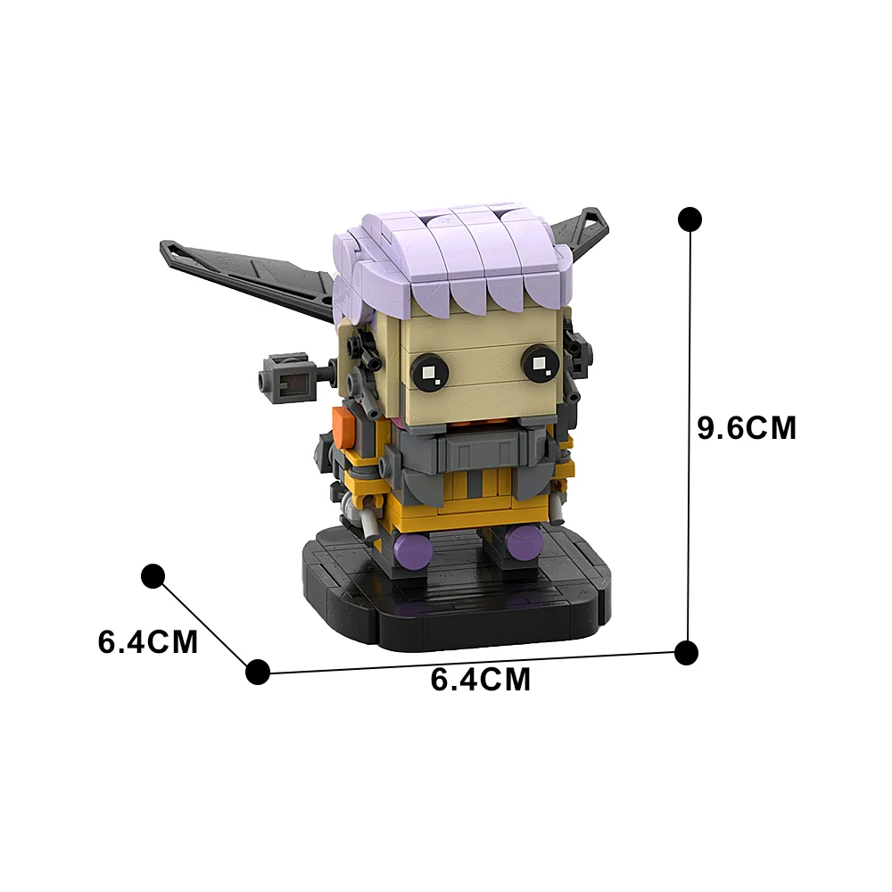 Gobricks MOC Valkyrie From Apex Legends Bricks Model Anime Fight Game Apex Legends Figure Valkyrie Building Blocks Toys Gift