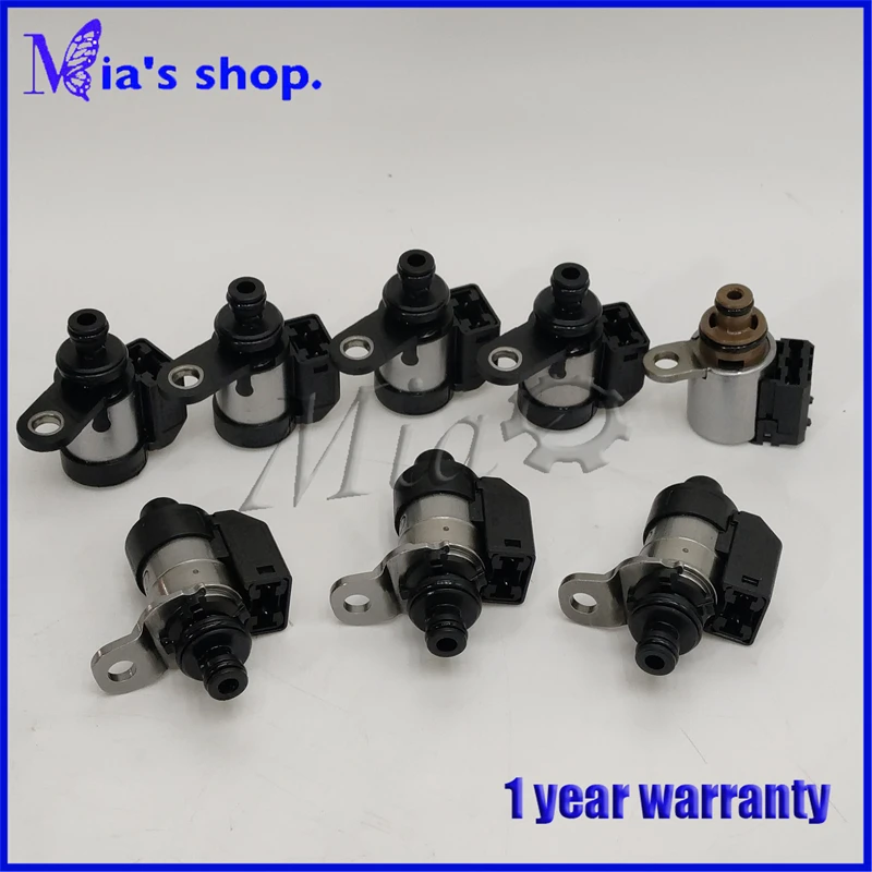 

8Pcs RE5R05A 5EAT 31705-AA430 Transmission Solenoid Valve For Nissan Infiniti Hyundai Subaru 31705AA430