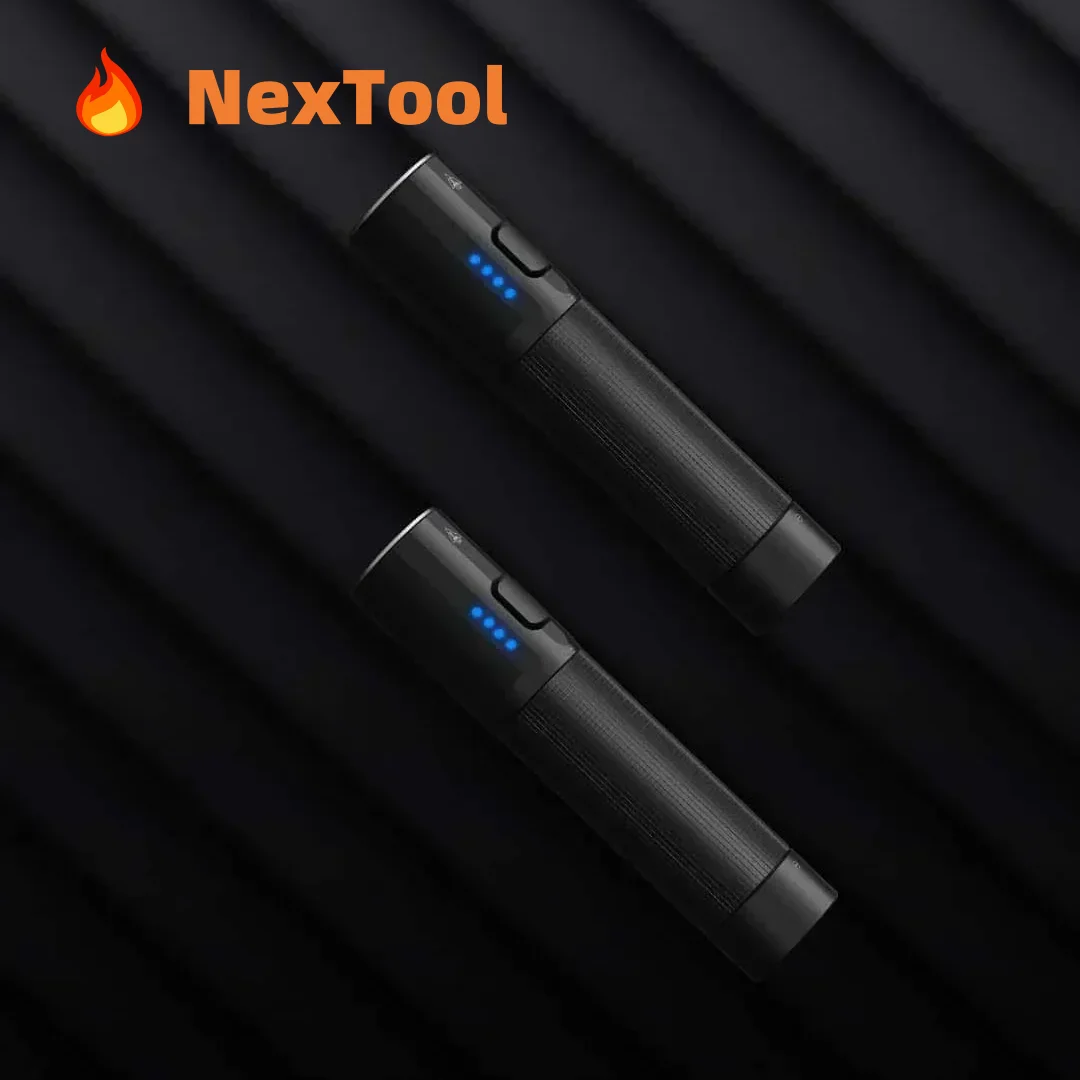 NEW Nextool Flashlight Outdoor Portable Emergency Light Strong Light flashlight Camping Climbing Portable Emergency Mobile Power