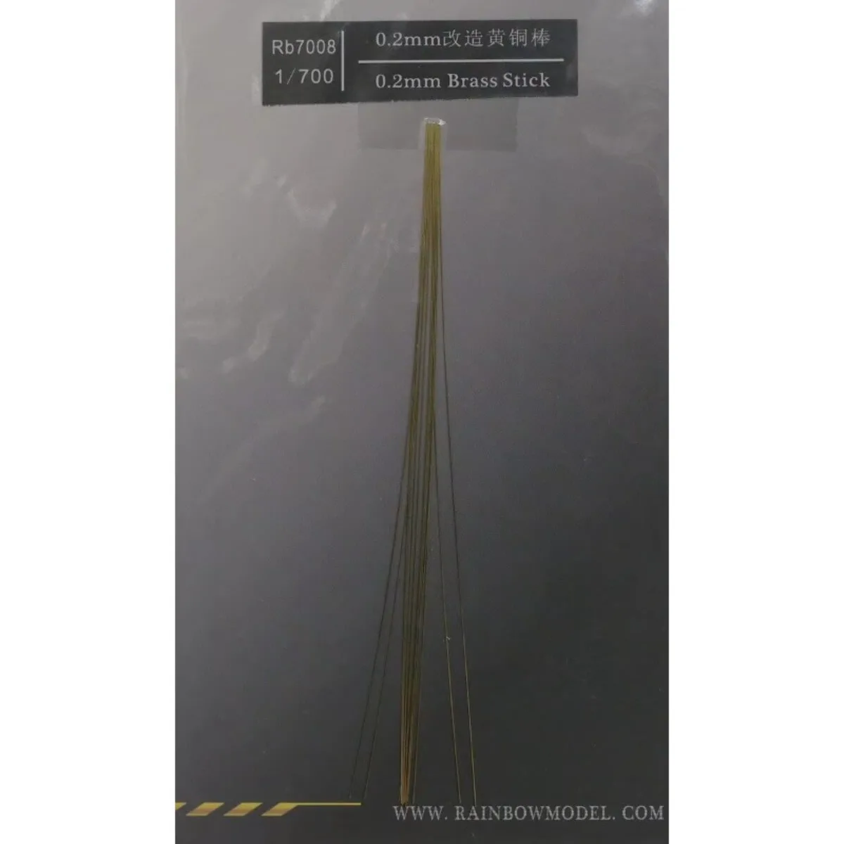 Rainbow The Etching Part PE Brass Stick 0.2mm Photo-Etched RB7008