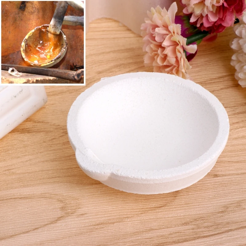 

68mm Crucible Bowl Silver and Fine Ceramic Crucible Gold and Silver Metal Jewelry Casting Container