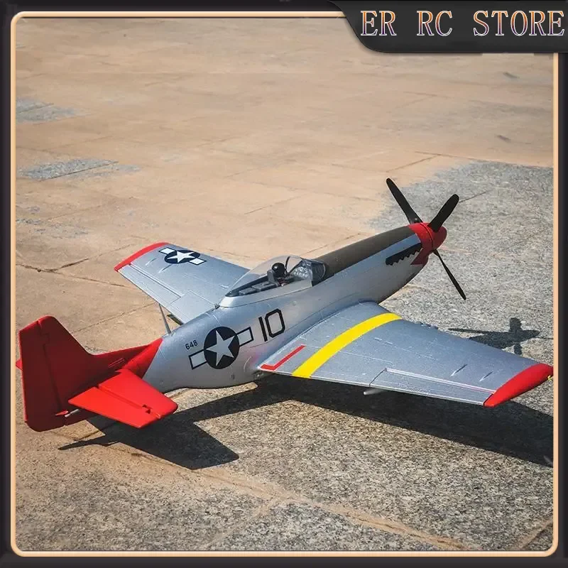 Flechas p51 "mustang" avião elétrico rc 850 mm envergadura simulação modelo da segunda guerra mundial aeronave de controle remoto para iniciantes