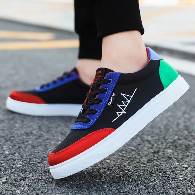 

Весенне-осенняя спортивная мужская повседневная парусиновая обувь, модная мужская обувь высокого качества из некожи для отдыха, удобные кроссовки для взрослых