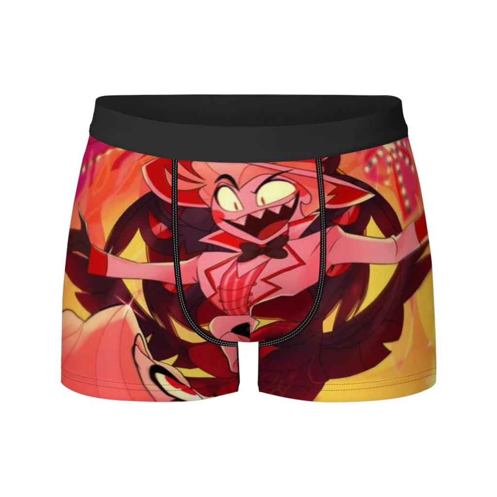 

Hazbin-Hotel Milk Silk Man Underwear Boxer Men Underpants Men's Panties Boxers Shorts