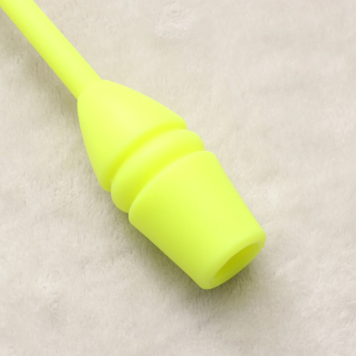 

1Pair Artistic Gymnastics Stick Yellow for Dance Fitness Rhythmic Gymnastics Stick Sports Equipment Children Adults