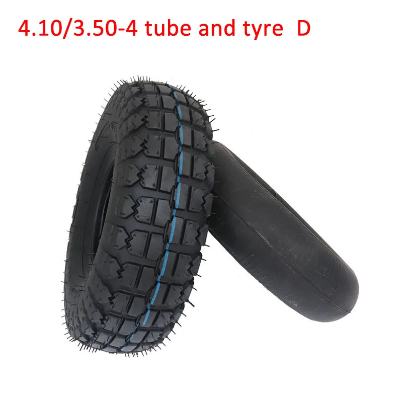 10 inch 4.10 /3.50-4 Tyre 4.10-4 Tires Inner Tube for Electric Tricycle Trolley  scooter warehouse car