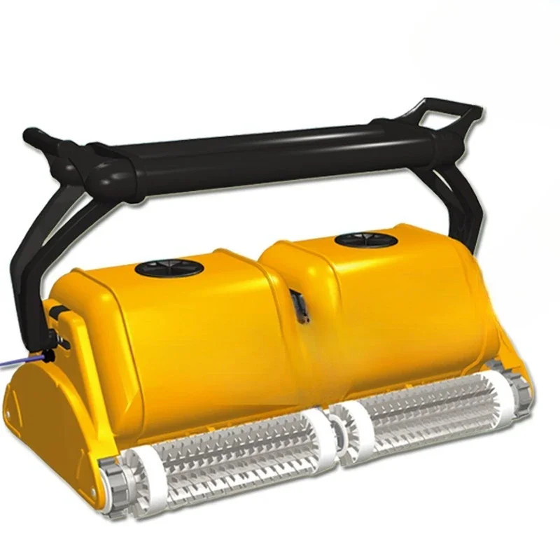 آلة شفط مياه الصرف الصحي الأوتوماتيكية لحمام السباحة، روبوت تنظيف سلسلة الدلفين، مكنسة تنظيف سلحفاة حمام السباحة الصغيرة