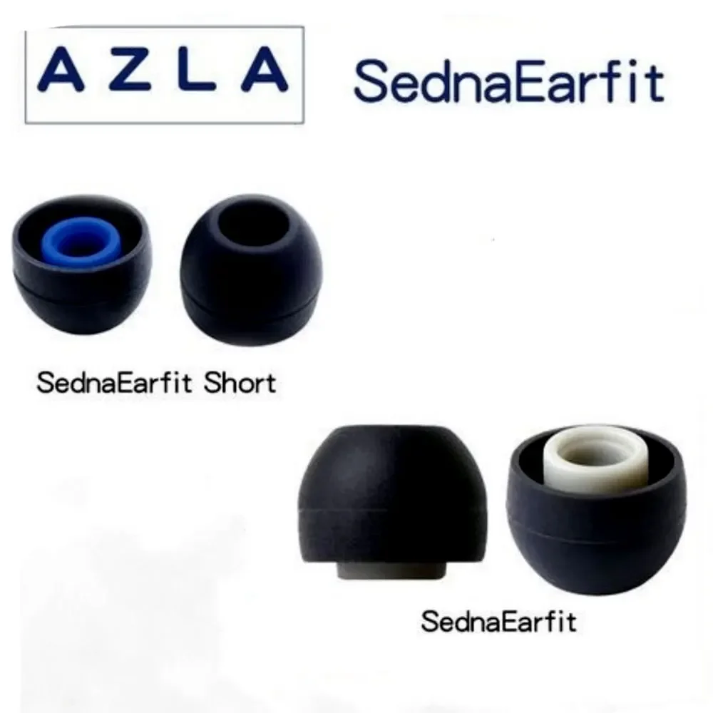 Azla sednaearfit pontas de ouvido para sony sennheiser libratone pontas de fones de ouvido sem fio antiderrapante evitar cair reduzindo ruído