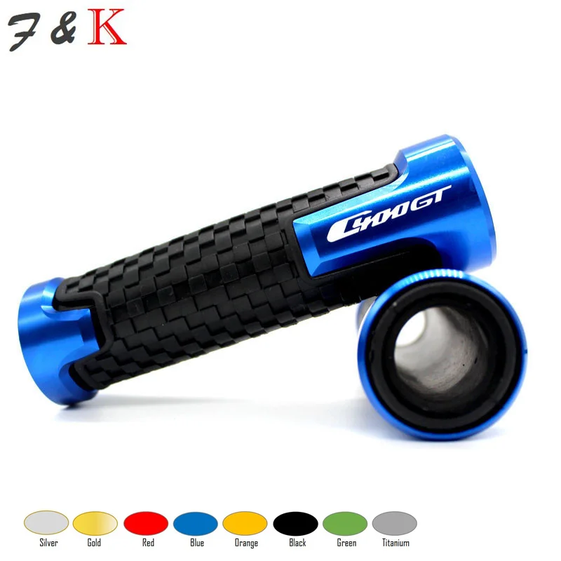 Motorcycle 7/8'' 22MM CNC Handlebar Grips Handle Grip Handle bar Fit For C400GT C400 GT C 400GT 2019 2020 2021 2022 2023