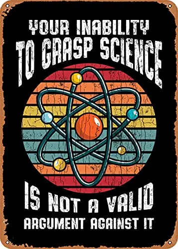 Your Inability to Grasp Sc Vintage Look Metal Sign Art Prints Retro Gift 8x12 Inch  dg111