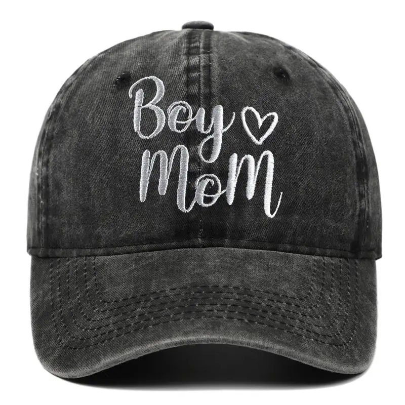 Cool Boy Baseball Cap Embroidered Mom Gifts for Women Cotton Visors Caps Mother Day Gift