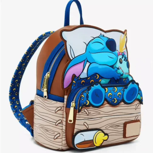Hot Loungefly Disney Stitch Starcraft Baby Doll Toy Backpack Backpack Backpack Children\'S Backpack Backpack Gifts