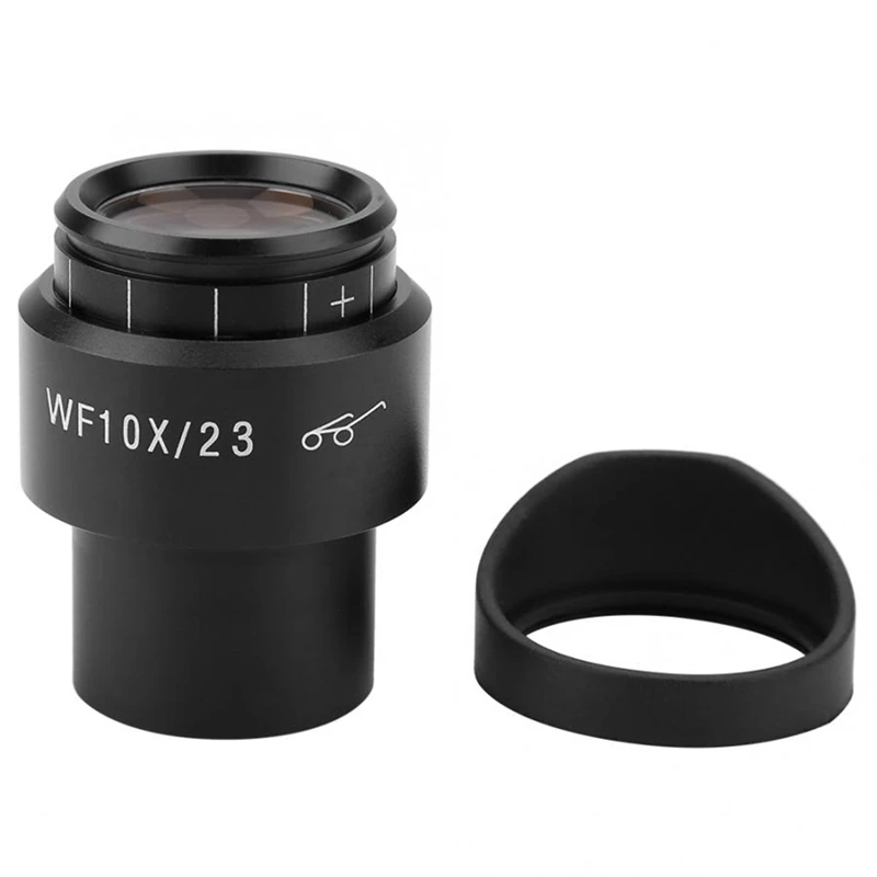 

WF10X/23 Microscope Wide Angle Eyepiece Ocular Eyepoint Lens Adjustable Wide Field 30Mm Widefield Microscope Eyepiece