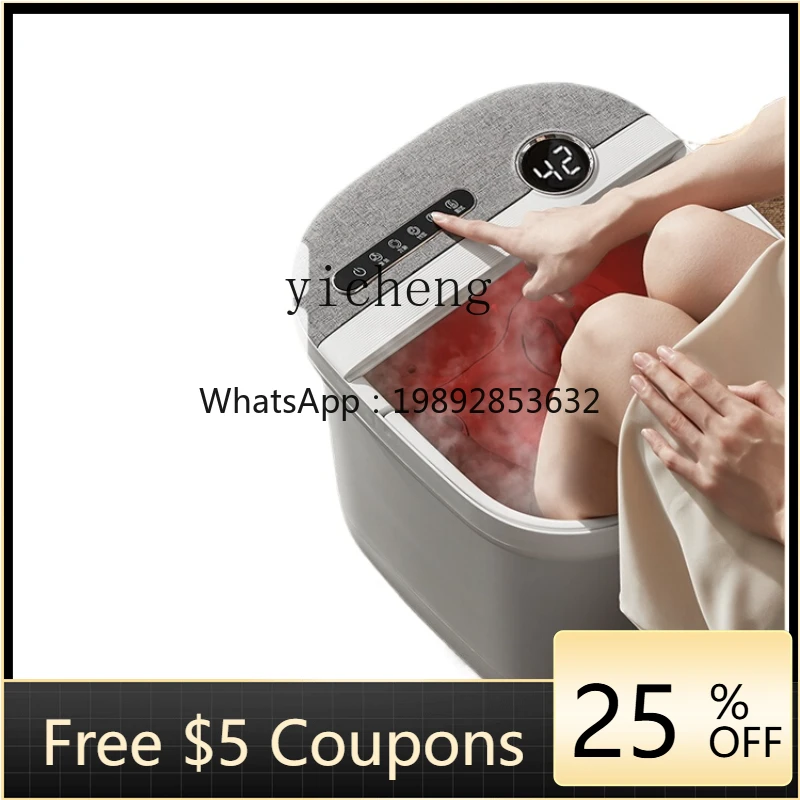 

Foot Bath Barrel Constant Temperature Heating over Calf Feet-Washing Basin Electric Massage Foot Tub