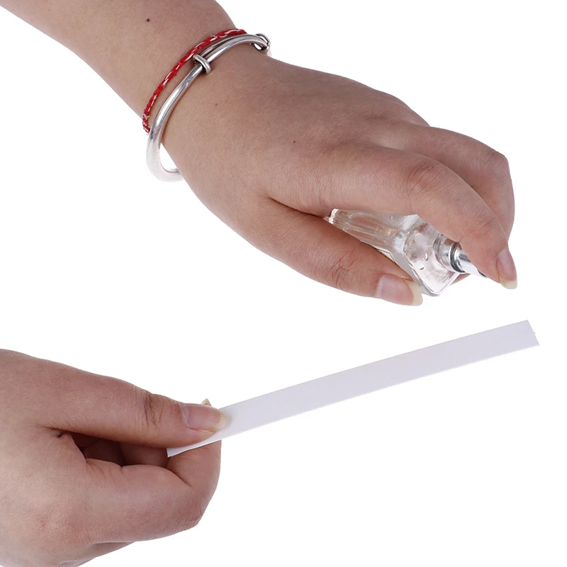 

100 шт. тестовых полосок для ароматерапии, парфюмерии и эфирных масел, 130*15 мм