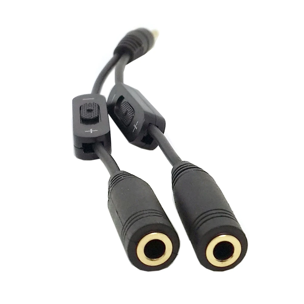

3.5mm Audio Y Splitter Cable Gold Plated Headphone Mic Adapter Jack Splitter for PC Laptop Tablet Smartphone Audio Tools